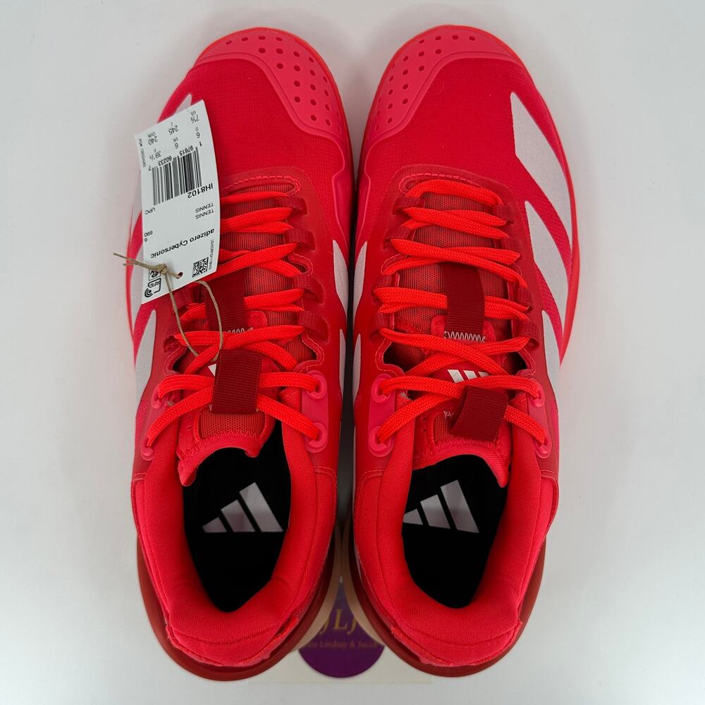 Adidas Women's Adizero Cybersonic Tennis Shoes 'Lucid Red' IH8102 Size 7.5 - Picture 9 of 11